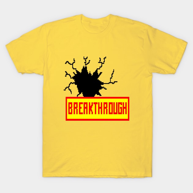 Breakthrough T-Shirt by Olipix